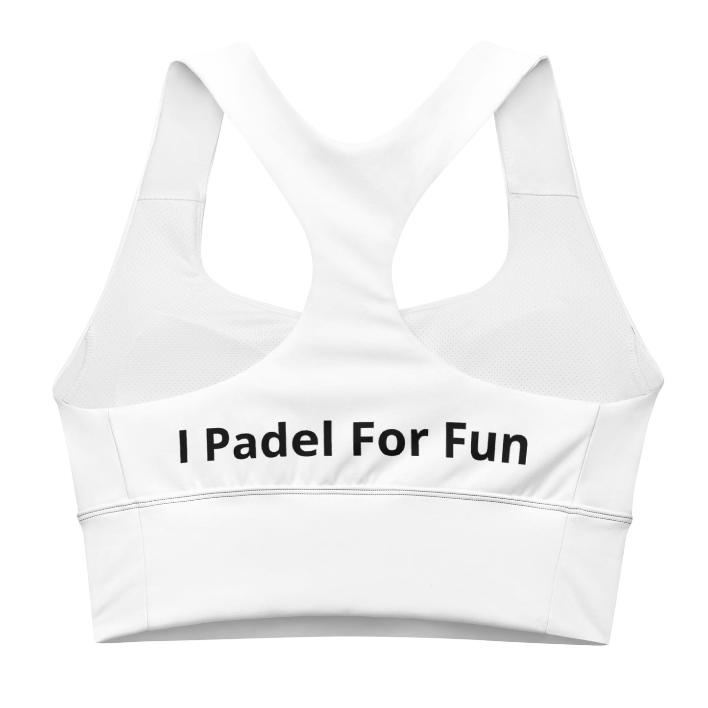 Longline sports bra