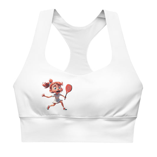 Longline sports bra